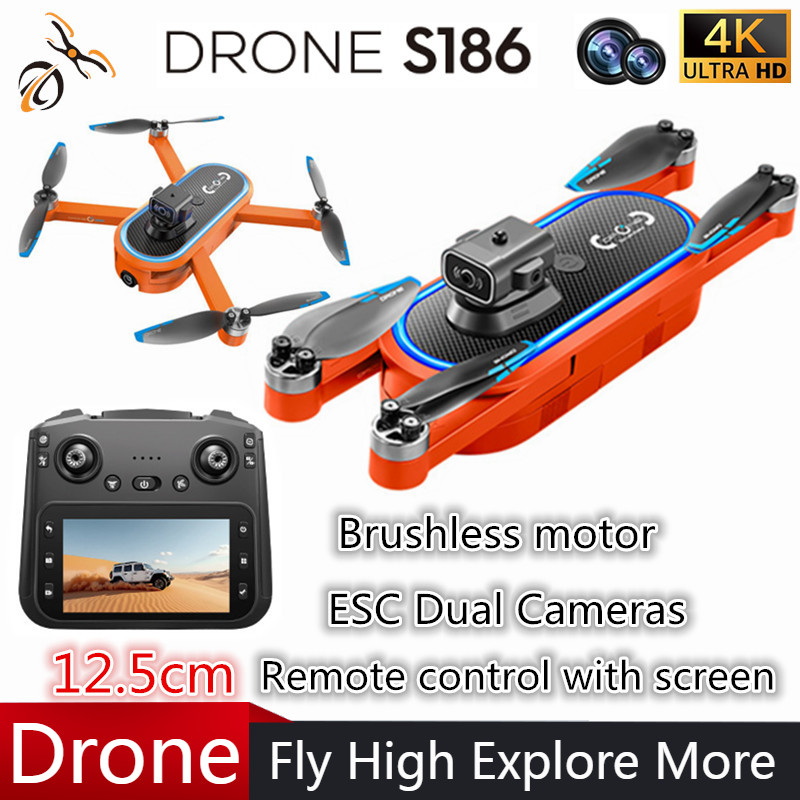 2025 S186 Drohne, professionel – Drone Gimbal Brushless Bewertung und Preis