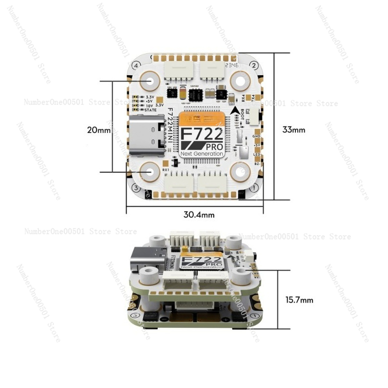 GOKU F722 PRO V2 MPU6000 Flugs – Betaflight Fc F7 Bewertung und Preis